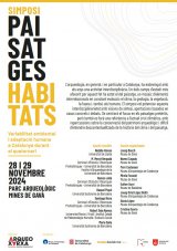 Simposi Paisatges Habitats, pòster